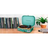 Muse MT-201WG - Bluetooth Kofferplatenspeler - Mintgroen - Compact