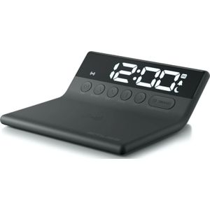 Wecker mit induktionsladung schwarz Muse M168WI