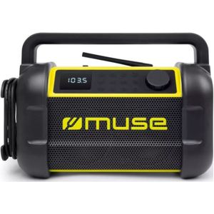 Muse M-928BTY - Bouwradio - Draadloze Bluetooth - IP64 Spatwaterdicht