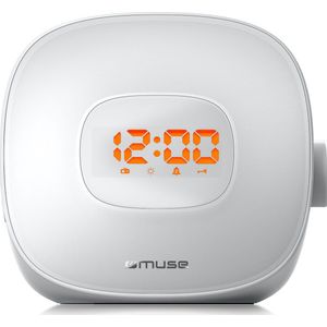 Muse ML-198CR - Wekkerradio met Wake-up Lamp en Natuurgeluiden
