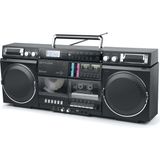 Muse M-380GB - Ghettoblaster met, FM, CD, cassette, USB, SD, 80 Watt