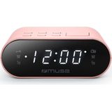 Muse M-10 Wekkerradio - Roze - Digitale Smartfuncties