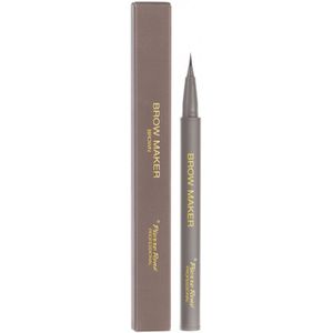 Pierre René Professional Brow Maker zeer precies wenkbrauwpotlood Tint Brown 0,74 g