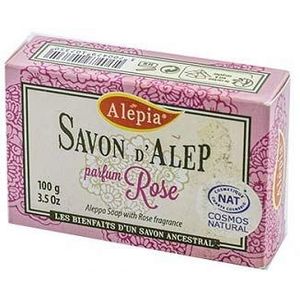 Alepia Aleppo Prestige zeep geparfumeerd met roos