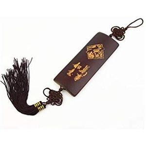 Hanger van bamboe – symbool en ideogram voor geluk.