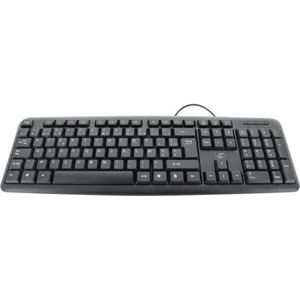 Mobility LAB ML300450 Deluxe toetsenbord, bekabeld, ergonomisch, elegant en modern design, zachte en stille toetsen, standaard USB-aansluiting en AZERTY-lay-out, zwart