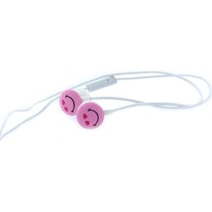 $ Smiley World - Color Therapy Earbud Pink