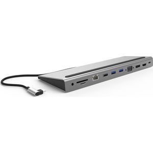 Mobility Lab - ML304328 - 11-in-1 USB-C Universal Docking Station - HDMI - VGA - Ethernet - Card Reader - Usb-C Power Delivery
