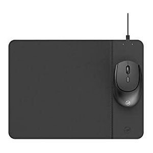 Mobility Lab ML305332 Premium kabellose Maus + Mauspad mit Induktionsladegerät – Schwarz