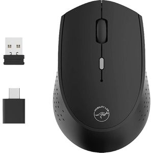MOBILITY LAB - Draadloze muis, oplaadbaar, USB-C voor Mac en Windows
