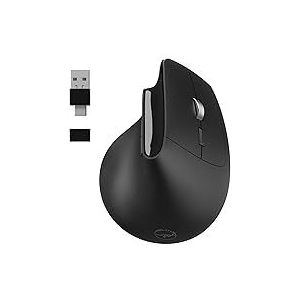 Mobility Lab - Premium Ergonomische Draadloze Muis - Stille Klikken - Instelbare DPI - USB of USB-C Aansluiting