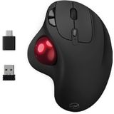 Mobility Lab - Trackball-muis - Draadloze Muis - Zwart - Instelbare DPI tot 1600