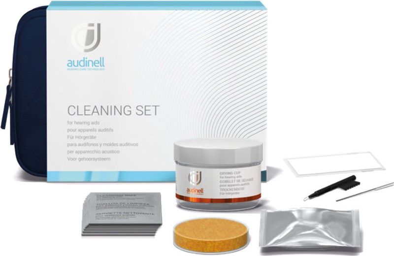 Audinell - Startset IHO - Schoonmaak Set - Compleet voor Reinigen van Hoortoestellen