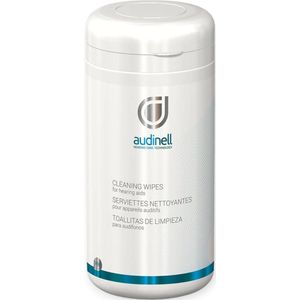 Audinell Reinigingsdoekjes Dispenser 90 doekjes - Schoonmaken - Oorstukjes - Otoplastieken - In Ears