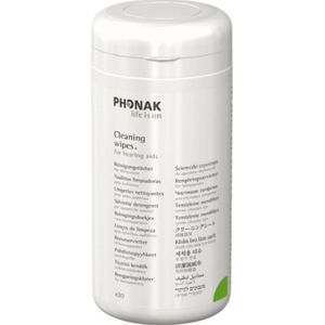 Phonak - Schoonmaakdoekjes voor Hoortoestellen - 90 Stuks in Koker