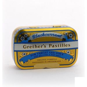Grether's Pastilles Blackcurrant Zuigtabletten 110g