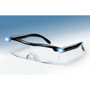 Ultra Vu - Vergrotende Bril – met LED Verlichting - Vergroot 160%
