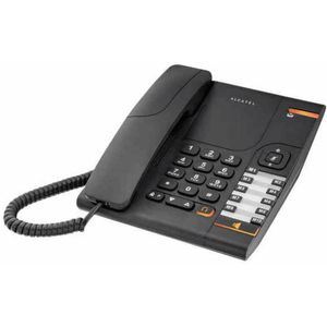 Alcatel Temporis 380 Analoge telefoon Tone/Puls RJ11 Handsfree Zwart - zwart ATL1407518