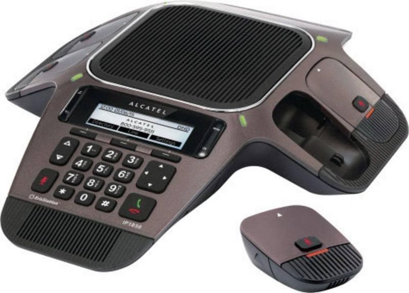 Alcatel - ATLINKS IP1850 - Conferentietelefoon - Zwart - VoIP, 3 lijnen, LCD-display