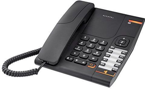 Alcatel TEMPORIS 380 Zwart Handsfree telefoon met snoer,