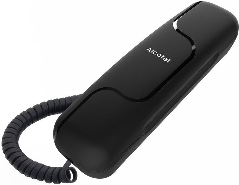 Alcatel T06: Een Stijlvolle en Eenvoudige Vaste Telefoon voor Dagelijks Gebruik Zwart