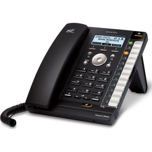 Alcatel Temporis IP301G - VoIP telefoon - DECT - SIP v2 - 4 lijnen, Telefoon, Zwart