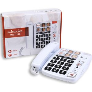 Swissvoice - Xtra 1110 - Vaste Telefoon - Wit - Snoer