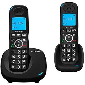 Alcatel TELEFONO DEC XL535 Duo zwart