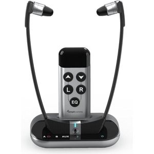 Amplicomms TV3500 - Koptelefoon - Zwart - Lichtgewicht Draadloos