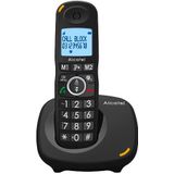 Alcatel XL595 B, draadloze telefoon met grote toetsen, groot scherm en audio-boost, oproepblokkeringsfunctie