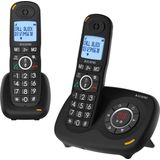 Alcatel XL595 Duoset Dect draadloze telefoon met antwoordapparaat met grote toetsen en grote display