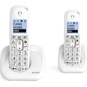Alcatel - XL785 Duo - Draadloze Senioren Telefoons - Oproepblokkering - Grote Toetsen
