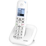 Alcatel XL785 trio dect telefoon met antwoordapparaat voor de vaste lijn met verlicht display en grote toetsen