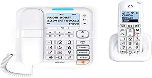 Alcatel - Xl785 Huistelefoon - Zwart - Dect - Handsfree functie
