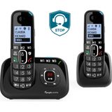 Amplicomms - BigTel1502 - Huistelefoon - Handenvrij - Luide Oproeptonen - Gehoorapparaat Compatibel