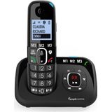 Amplicomms Bigtel 1583 - slechthorenden telefoon met grote toetsen - 3 draadloze telefoons