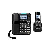 Amplicomms BigTel1580 Combo Huistelefoon - Draadloos - Groot LCD Display - Luid Gespreksvolume