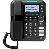 amplicom BigTel 1580 Combo EU, Telefoon, Zwart