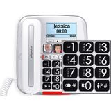 Swissvoice Xtra3355S Combo BNL - Senioren huistelefoon met Draadloze Dect telefoon