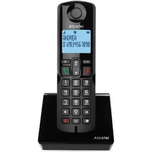Draadloze telefoon Alcatel S280 Zwart
