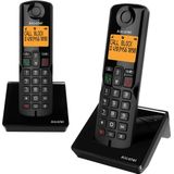 Alcatel S280 Duo - Draadloze Vaste Telefoon - Wit - Handsfree-functie