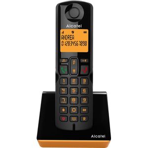 Alcatel - S280 - Draadloze Vaste Telefoon - Zwart - Intelligente Oproepblokkeringsfunctie