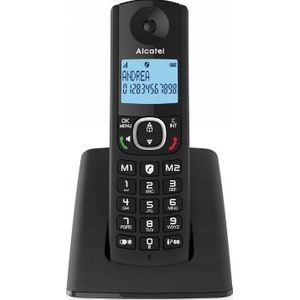 Alcatel - E160 - Huistelefoon - Zwart - Draadloos DECT