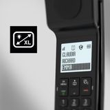 ALCATEL Epure Iconic - Draadloze vaste telefoon DECT - Vintage Design - Groot grafisch display met hoge resolutie - Handsfree - Oproepblokkeringsfunctie - Zwart