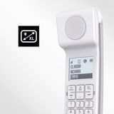 Alcatel E-pure Iconic Dect huistelefoon wit : Stijlvol, functioneel, elegant en goed doordacht