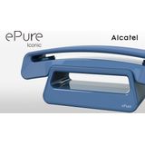 Alcatel E pure Iconic Dect huistelefoon blauw : Stijlvol, functioneel, elegant en goed doordacht