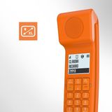 Alcatel E-pure Iconic Dect huistelefoon Oranje : Stijlvol, functioneel, elegant en goed doordacht