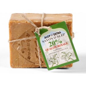 Aleppo Zeep, 200 gr - 20% Laurier Olie - La Maison du Savon de Marseille