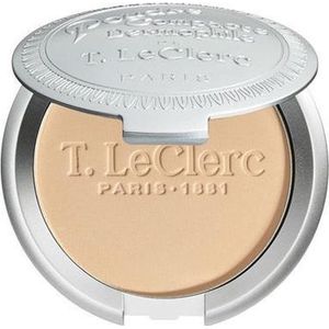 T.LeClerc Gezicht Compact Poeder La Poudre Compacte Dermophile- 10 beige 10g