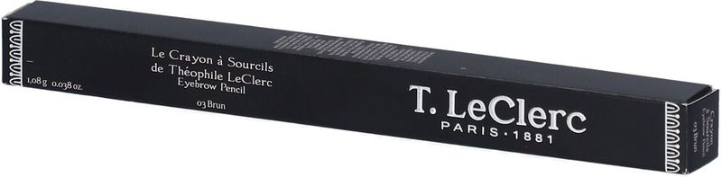 T.LeClerc Wenkbrauwpotlood -Brun_#664128